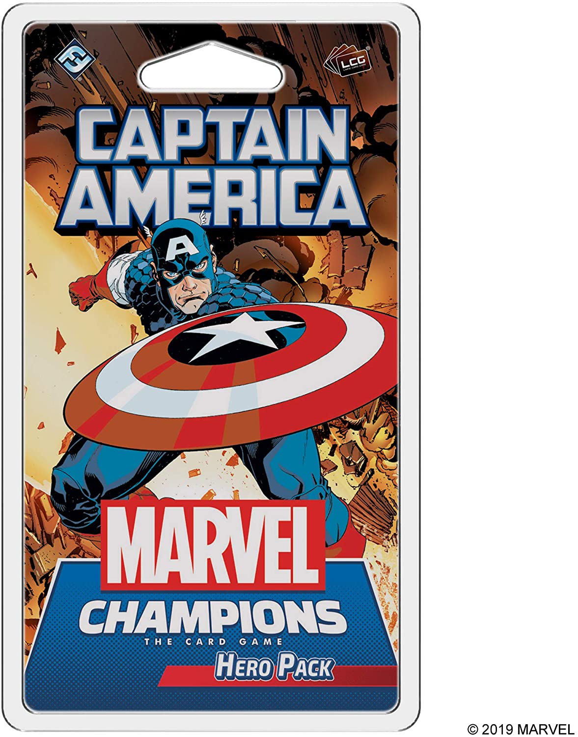 Marvel Champions The Card Game - Captain America Hero - WiredVillage Games - Fantasy Flight Games